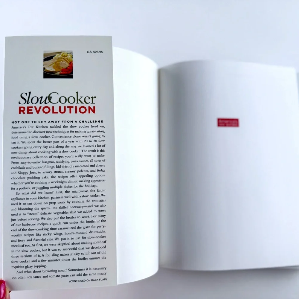 Slow Cooker Revolution Cookbook